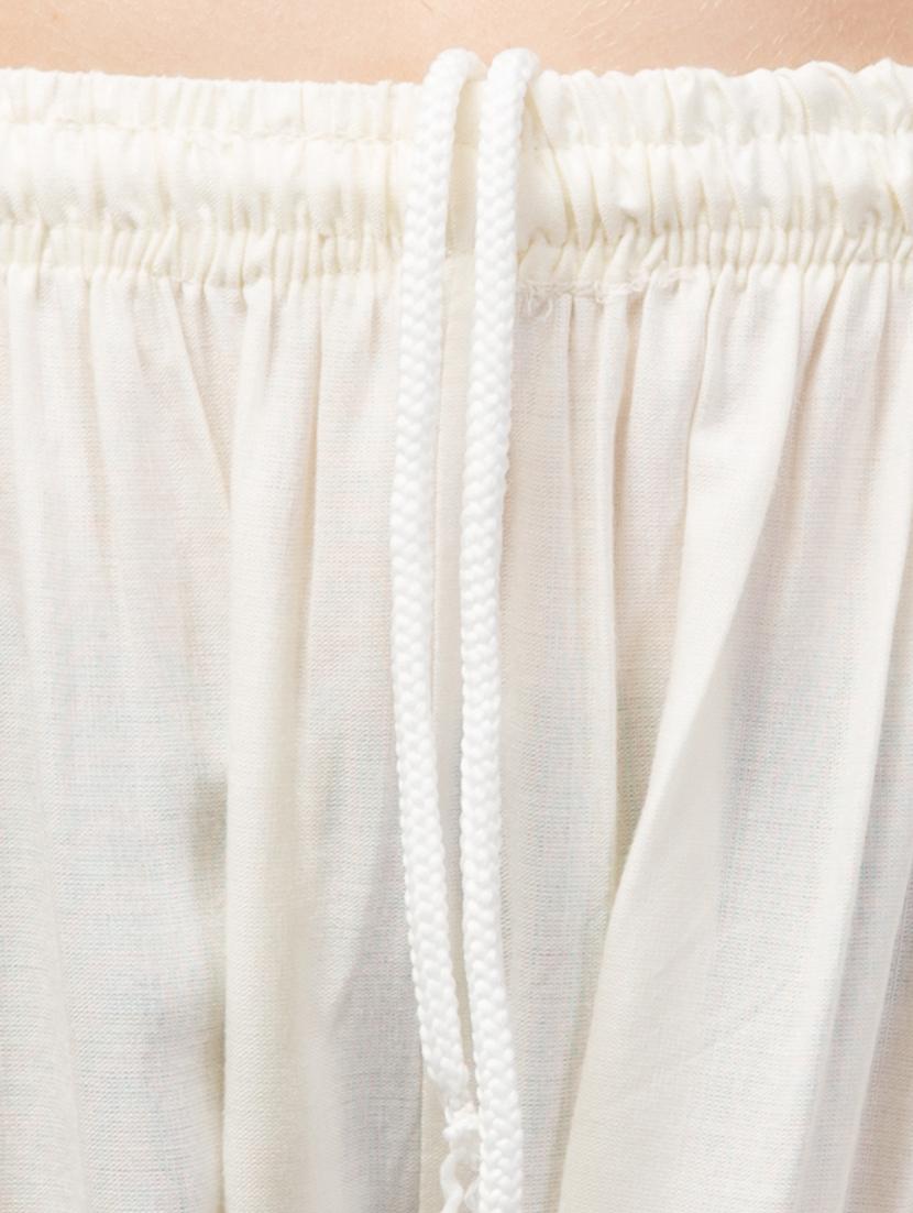 women mid rise solid flared palazzo - 20300701 - Standard Image - 4