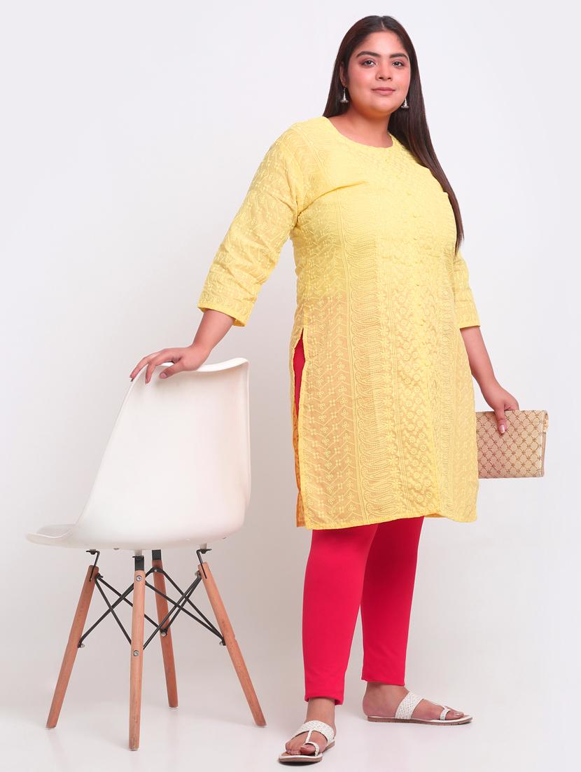 women pack of 3 solid leggings - 20300827 - Standard Image - 4