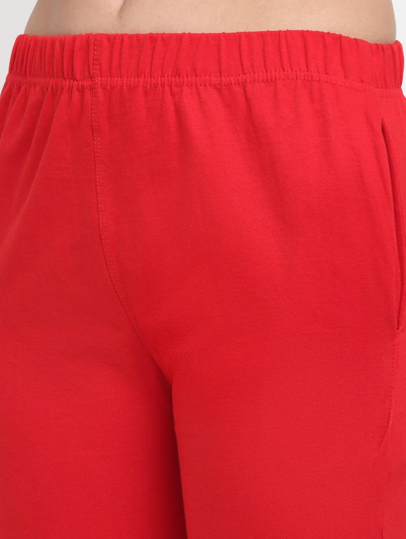 women mid rise solid legging - 20300834 - Standard Image - 4