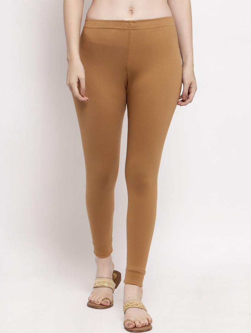 women pack of 3 solid leggings - 20300839 - Standard Image - 6