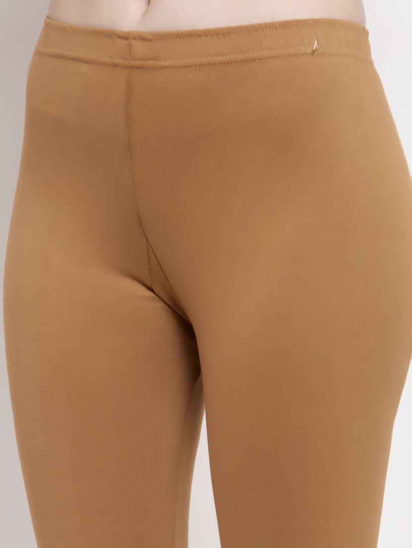 women pack of 3 solid leggings - 20300839 - Standard Image - 9