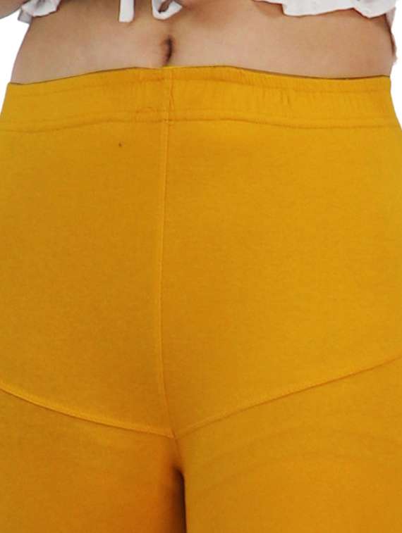 women mid rise solid legging - 20300856 - Standard Image - 4