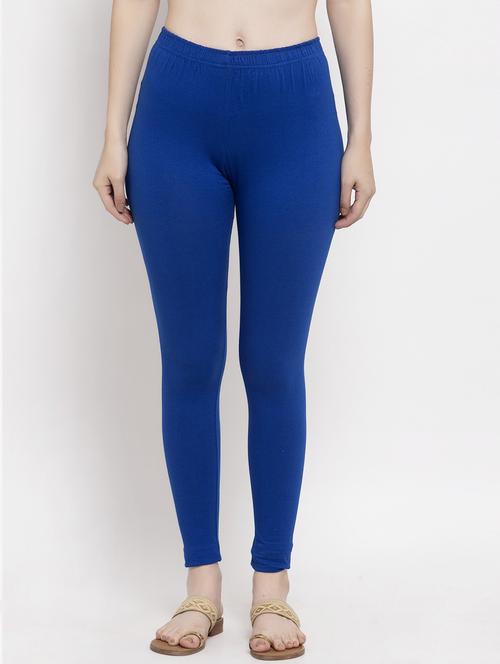 women mid rise solid legging - 20300892 -  Standard Image - 0