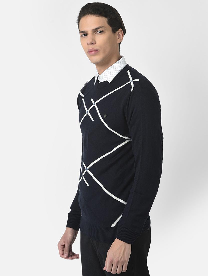men black acrylic cardigan - 20301859 - Standard Image - 1