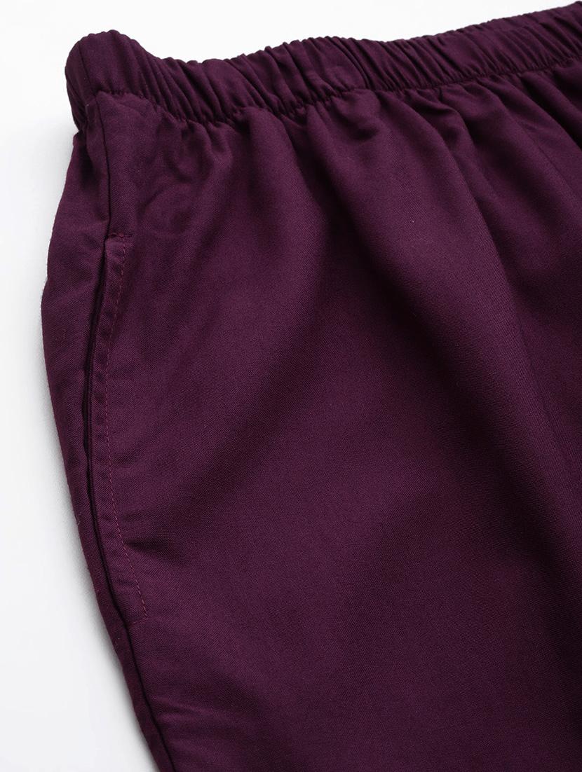 purple rayon regular short - 20302777 - Standard Image - 4