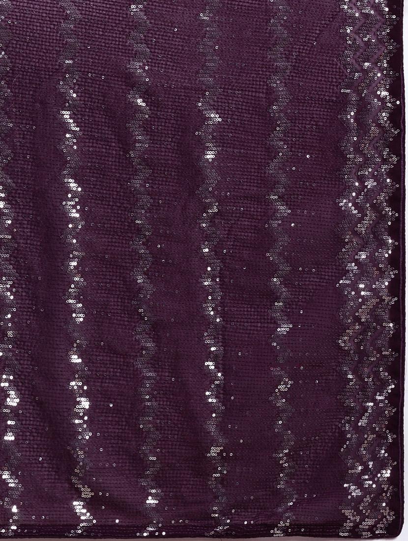 soft georgette saree with sequence embroidery - 20303123 - Standard Image - 4