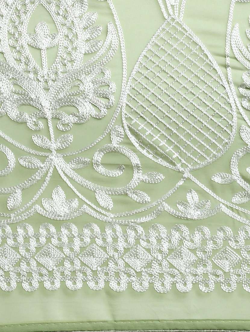 women's embroidered saree with blouse - 20305488 -  Standard Image - 4