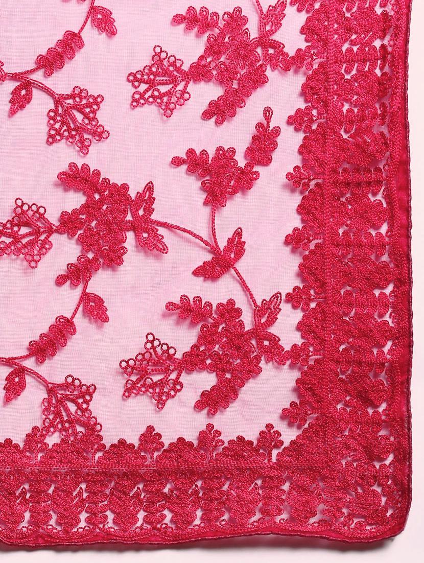 women's embroidered saree with blouse - 20305495 - Standard Image - 4