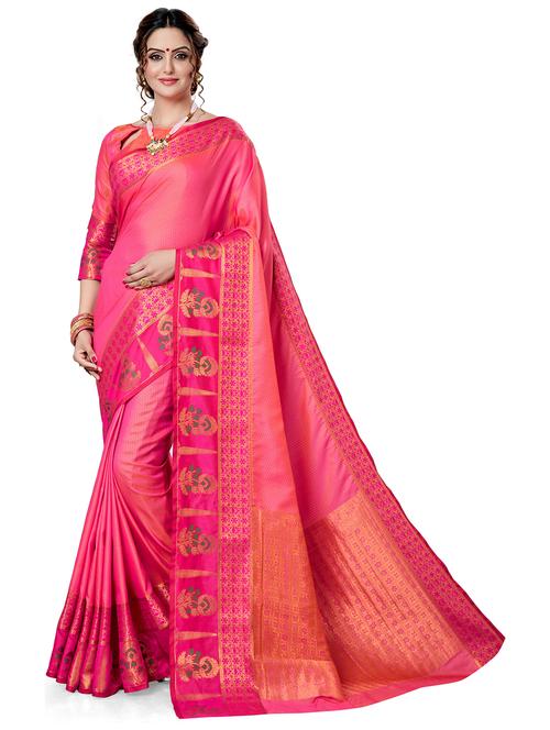 women's banarasi saree with blouse - 20306232 -  Standard Image - 0