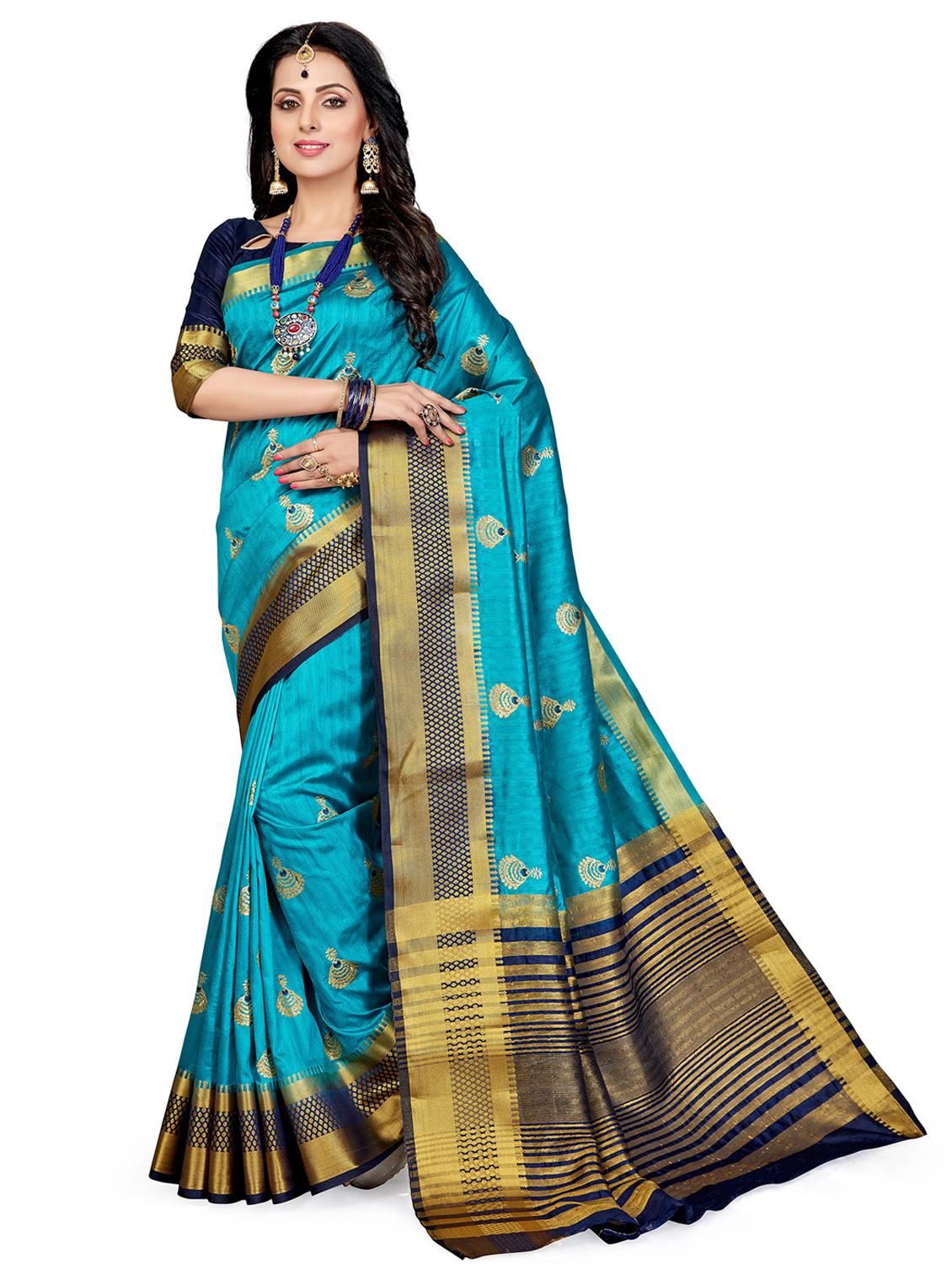 women's banarasi saree with blouse - 20306242 - Zoom Image - 0