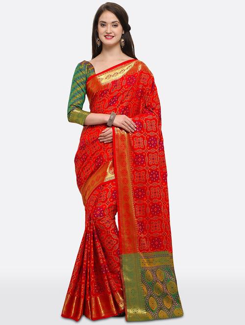 women's self design maroon colored saree with blouse - 20306407 -  Standard Image - 0