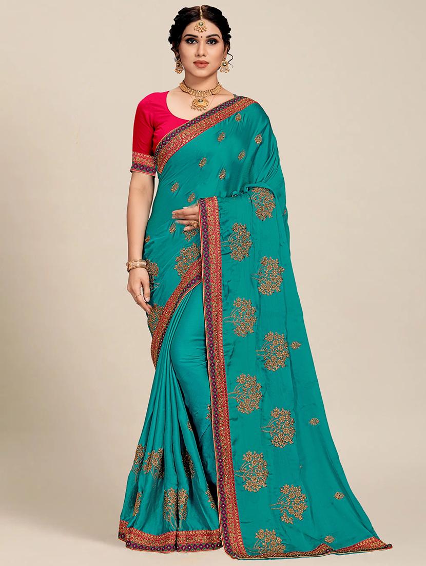 women's banarasi saree with blouse - 20306419 - Zoom Image - 0
