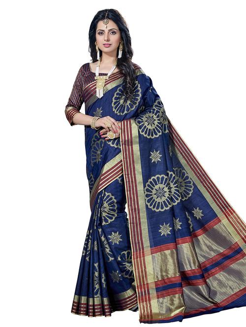 women's self design multi colored saree with blouse - 20306748 -  Standard Image - 0