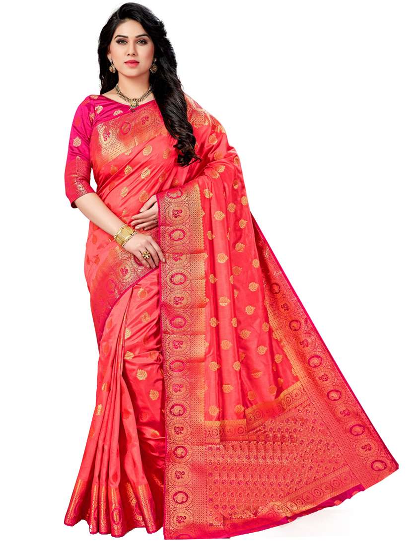 women's banarasi saree with blouse - 20307007 - Zoom Image - 0