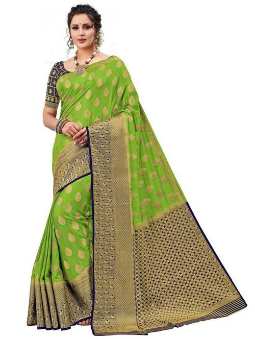women's banarasi saree with blouse - 20307141 -  Standard Image - 0