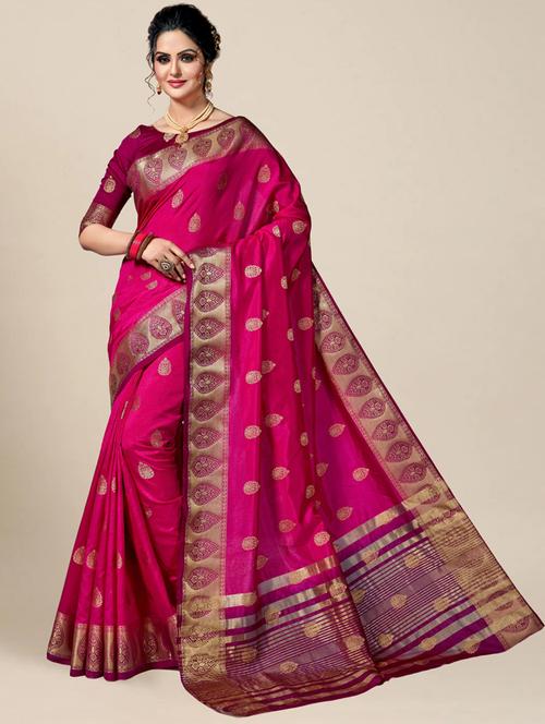 women's banarasi saree with blouse - 20307254 -  Standard Image - 0