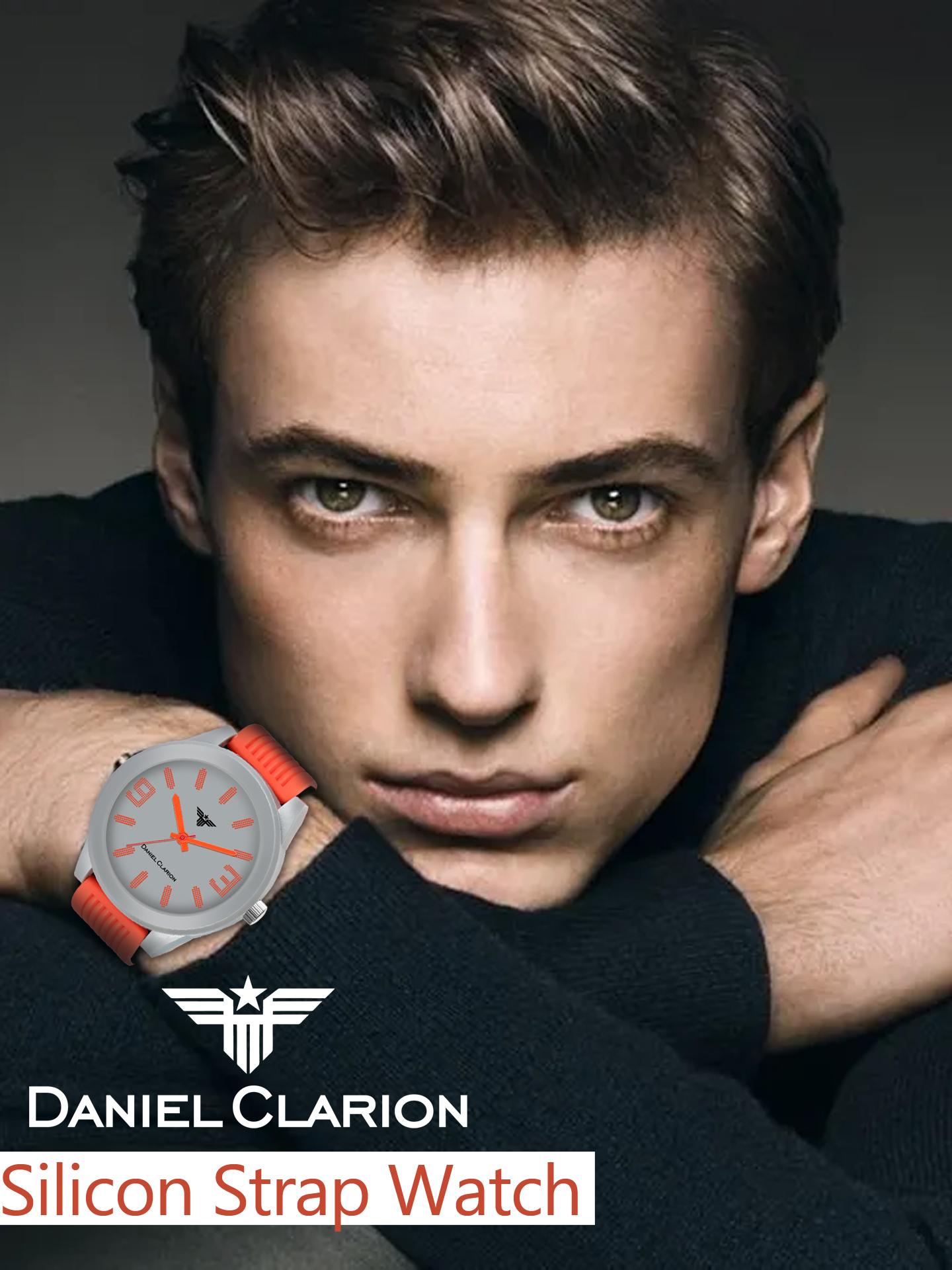 daniel clarion dc-501-orange stylish classic analog - 20308515 - Standard Image - 1