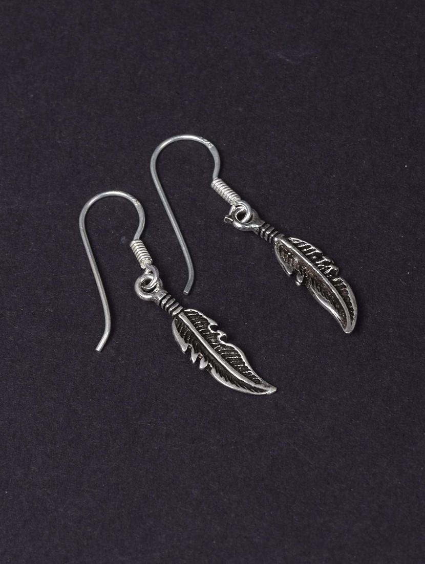 women silver drop earrings - 20309126 - Standard Image - 1