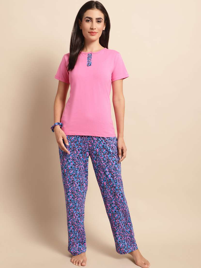 floral print pyjama nightwear set