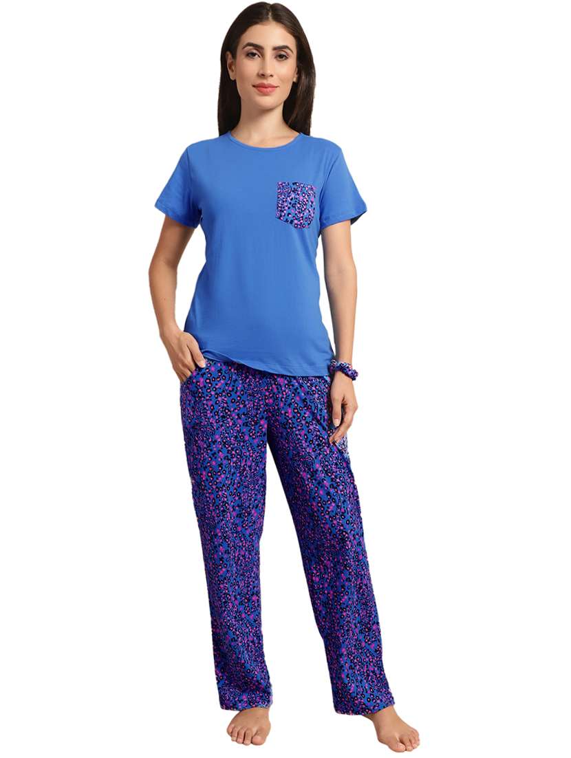 floral print pyjama nightwear set - 20309396 - Standard Image - 1