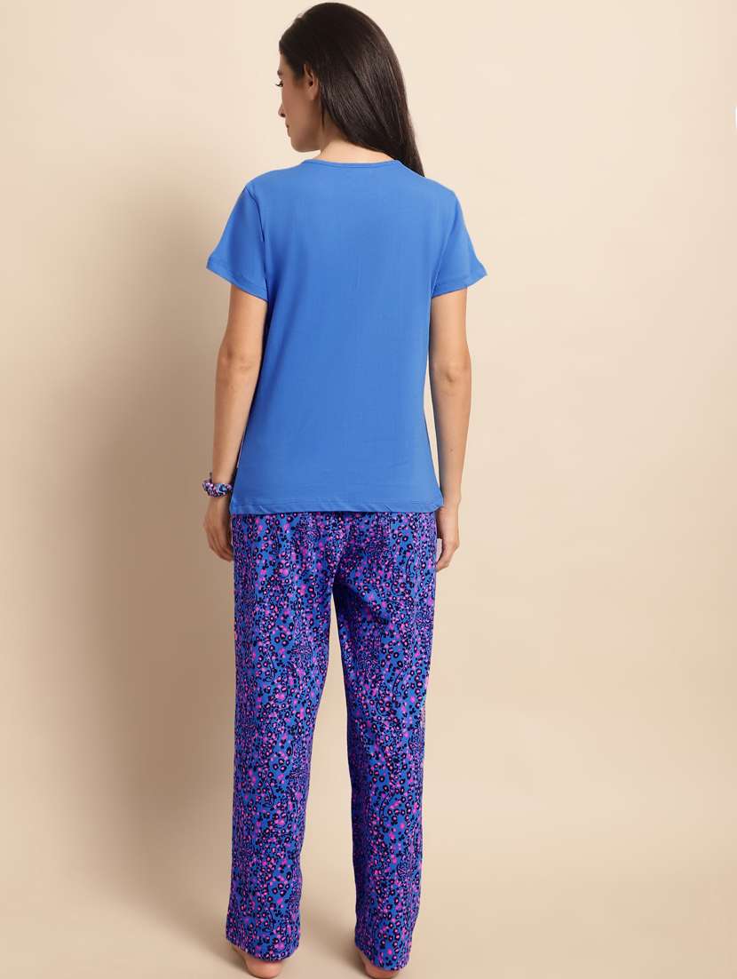 floral print pyjama nightwear set - 20309396 - Standard Image - 4