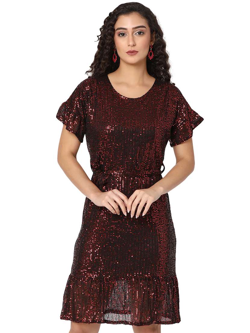 women sequin sheath dress - 20309506 -  Standard Image - 1