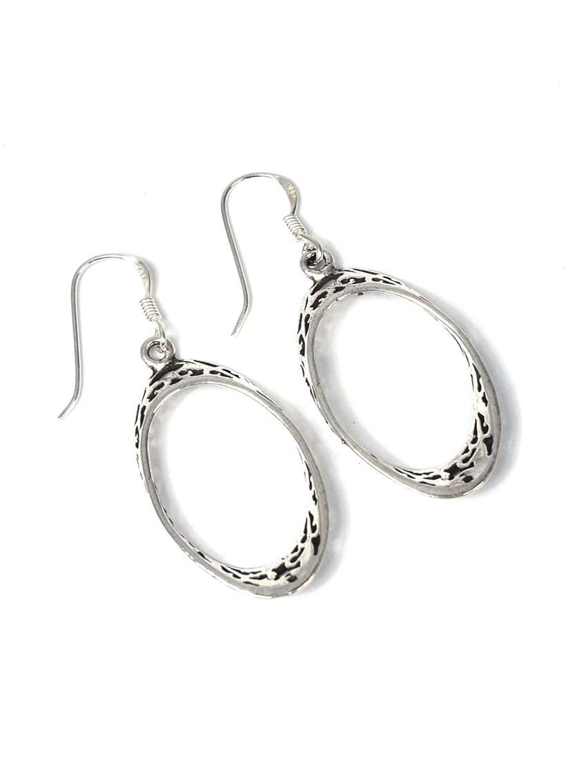 women silver hoop earrings - 20309533 - Zoom Image - 0