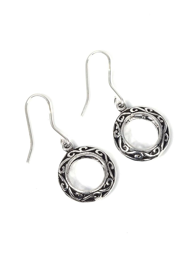 women silver hoop earrings - 20309536 -  Zoom Image - 0