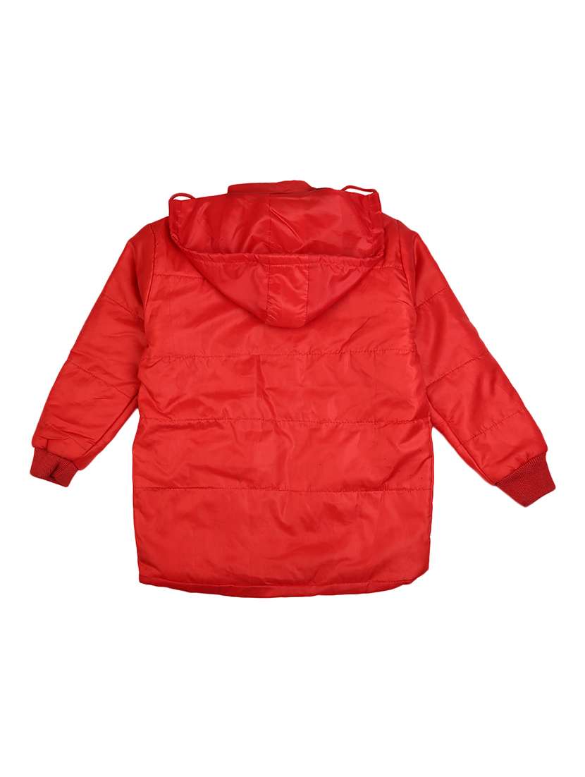 red cotton quilted jacket - 20310318 -  Standard Image - 1
