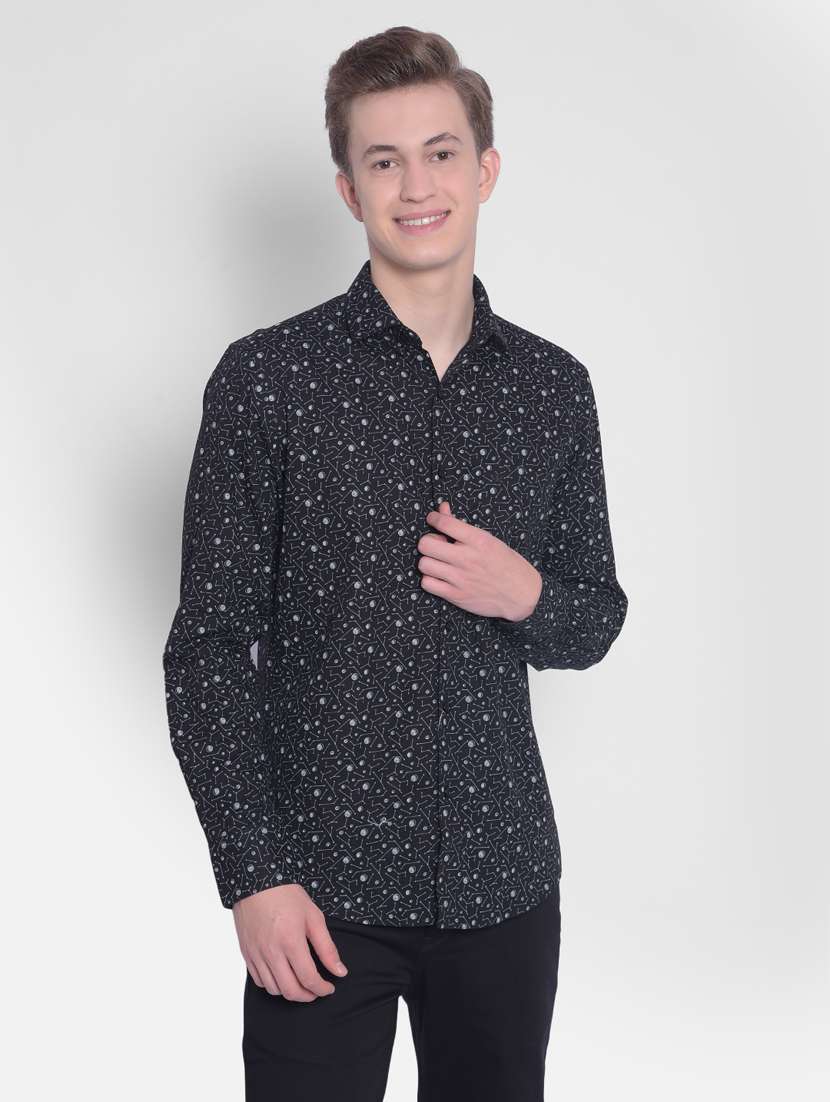 men long sleeves casual shirt