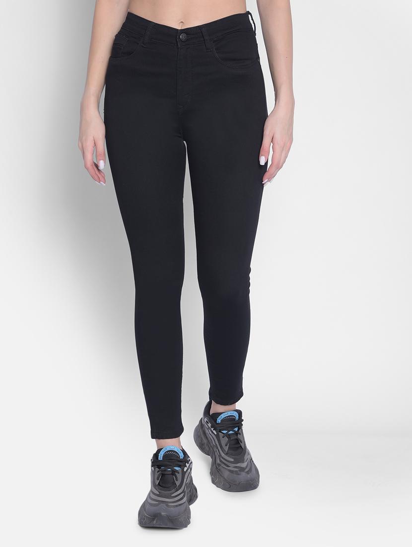 women's plain slim fit jeans - 20311200 - Zoom Image - 0