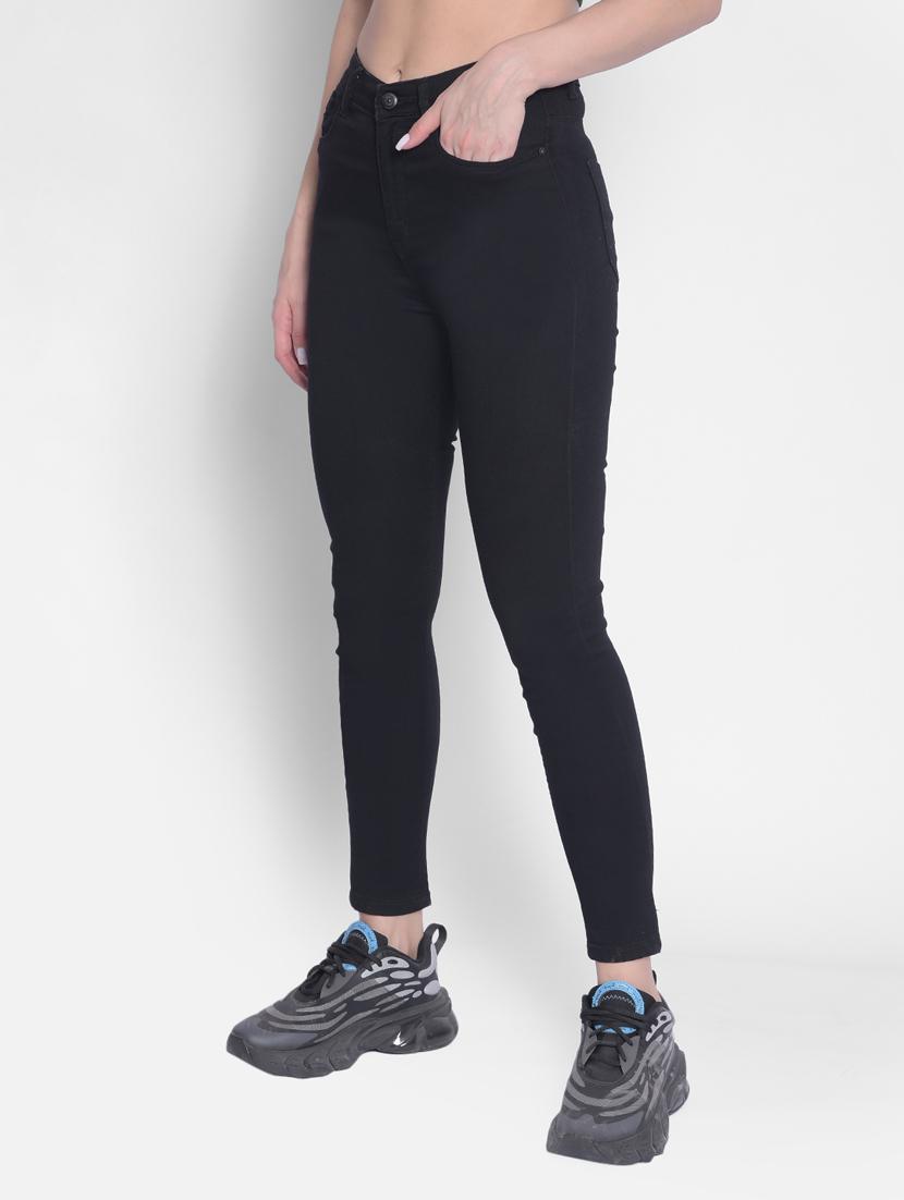 women's plain slim fit jeans - 20311200 - Standard Image - 1