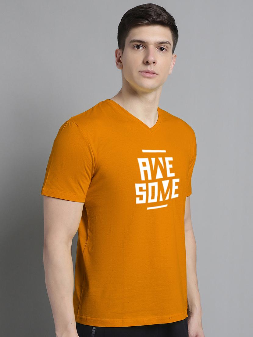 men chest print short sleeve t-shirt - 20312161 - Standard Image - 1