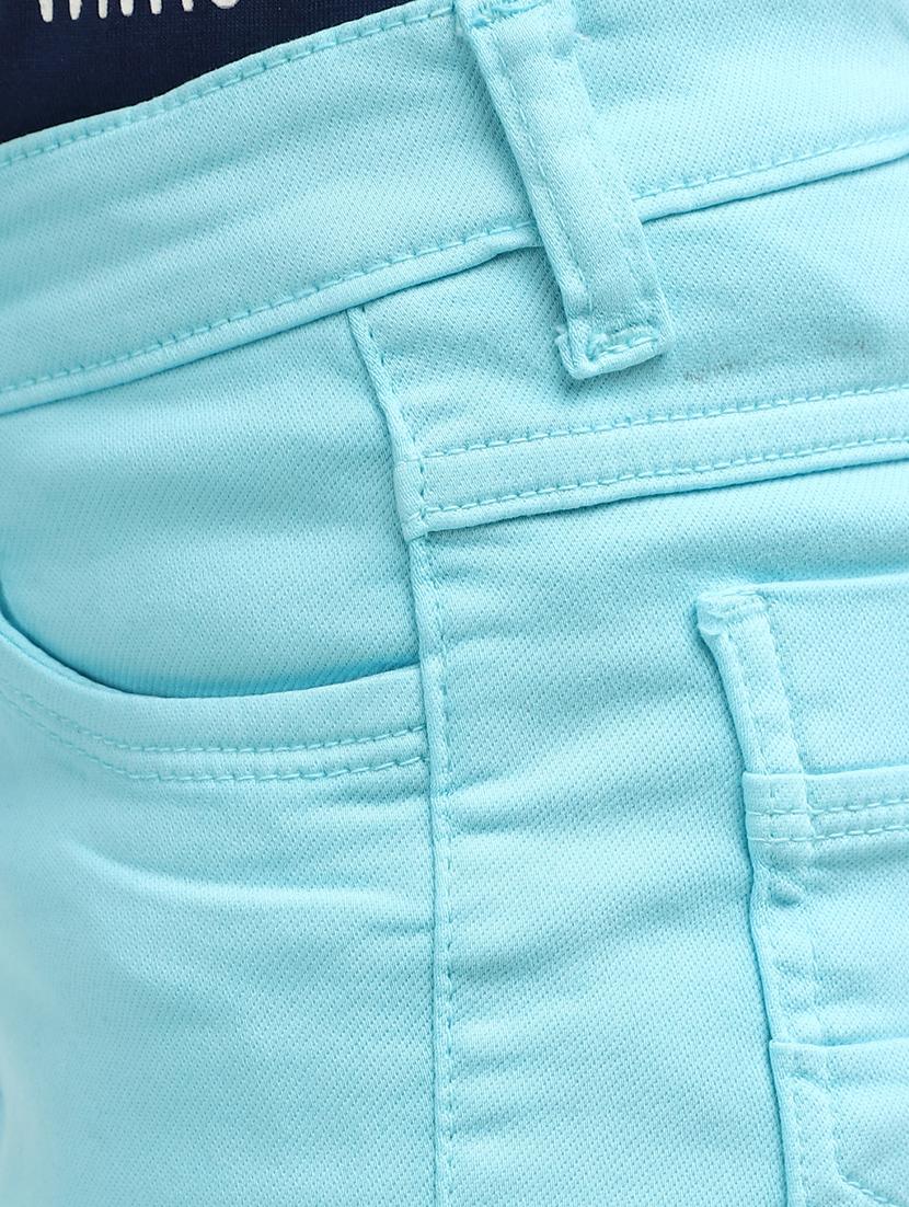 girls solid slim fit jeans - 20318418 - Standard Image - 4