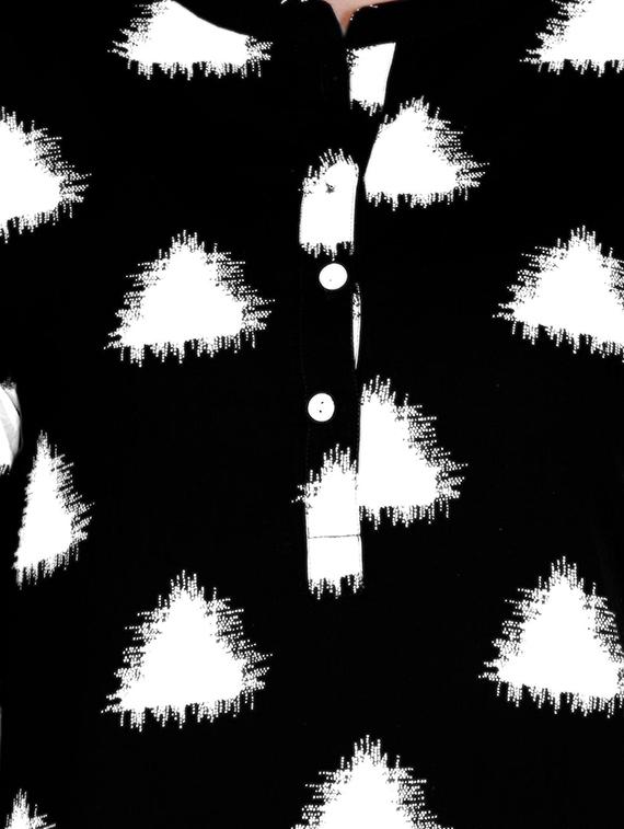 black printed regular tunic - 20319375 - Standard Image - 4