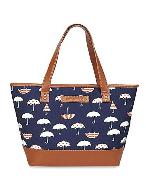 blue canvas hobo handbag - 20322522 - Standard Image - 0