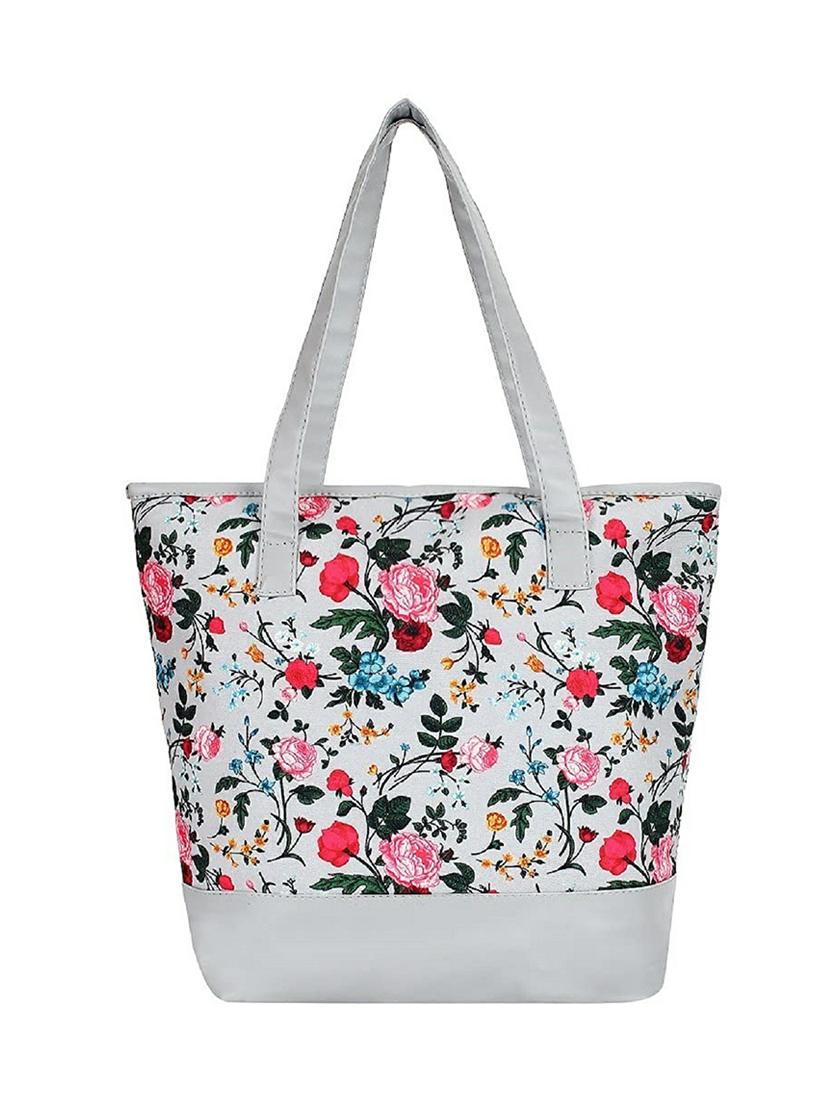 white canvas hobo handbag - 20322524 - Zoom Image - 0