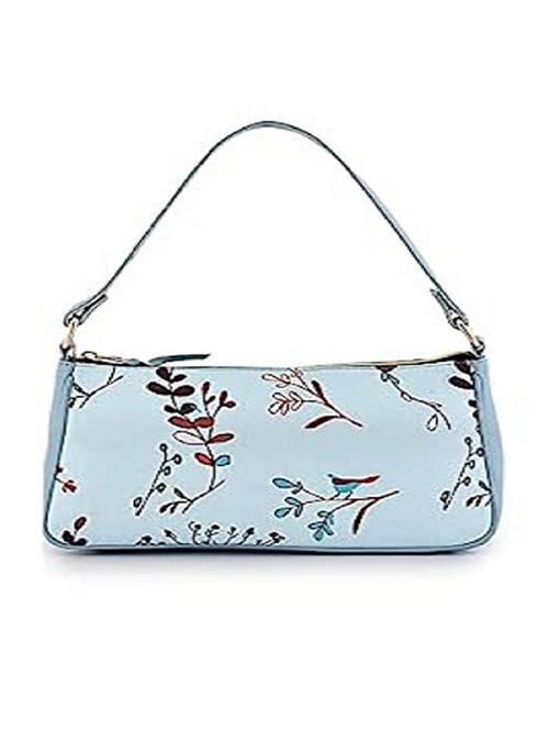 blue canvas hobo handbag - 20322566 - Standard Image - 0