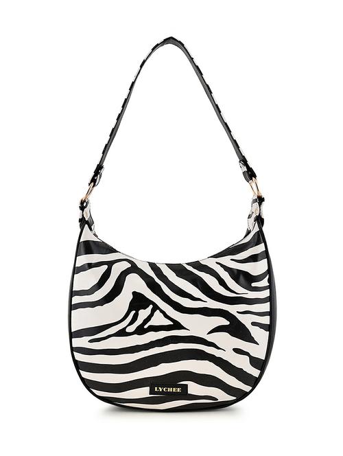 white leatherette (pu) hobo handbag - 20322587 -  Standard Image - 0