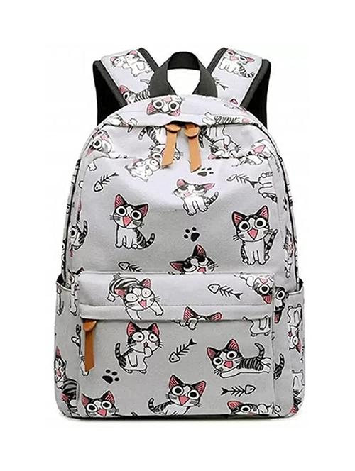grey canvas fashion backpack - 20322629 -  Standard Image - 0