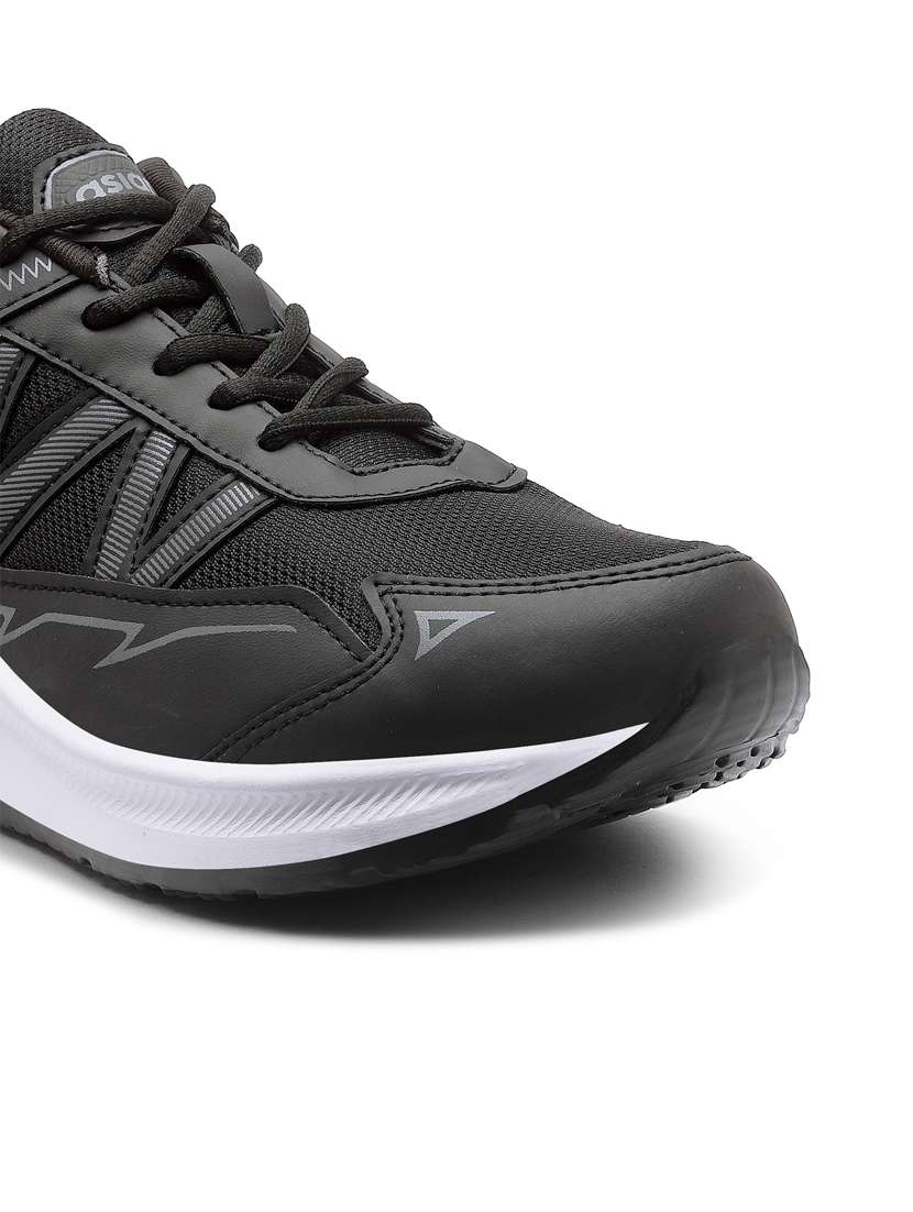 men lace up running sport shoes - 20322904 -  Standard Image - 4