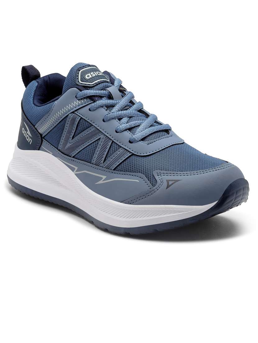 men lace up running sport shoes - 20322907 -  Standard Image - 1