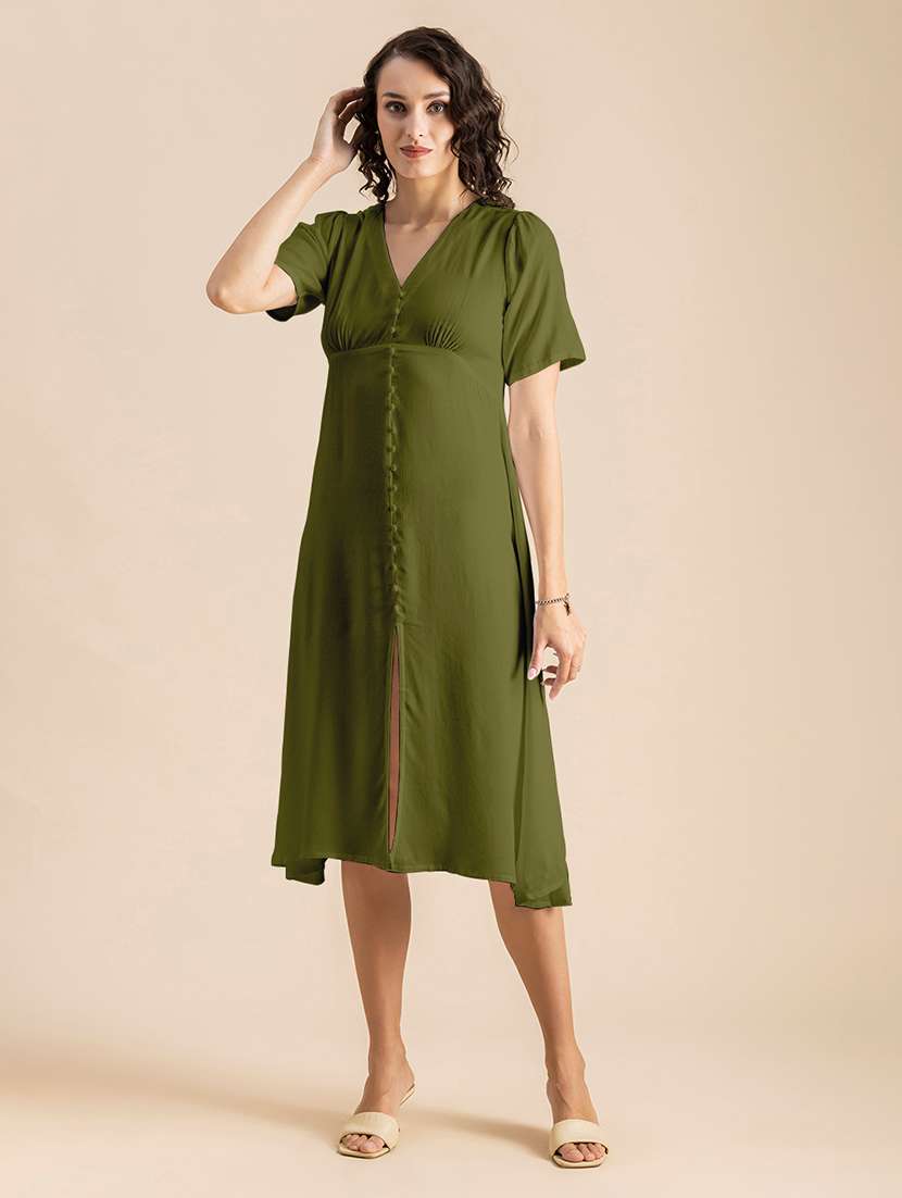 women's  solid dress