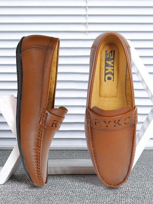 men brown slip on loafer - 20322961 -  Standard Image - 0