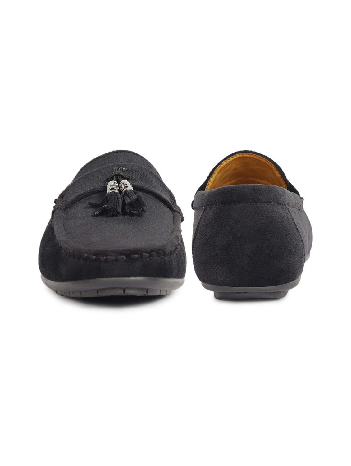 men slip on tassle detailing loafers - 20322968 - Standard Image - 4