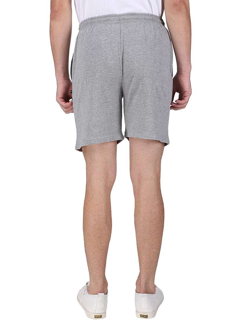 mid rise solid shorts - 20324092 -  Standard Image - 1