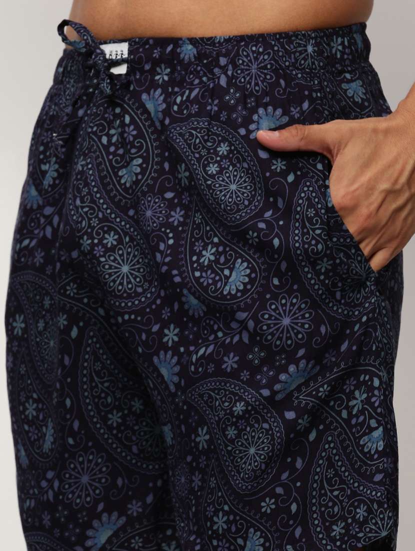 blue paisley print co-ord set - 20325311 -  Standard Image - 6