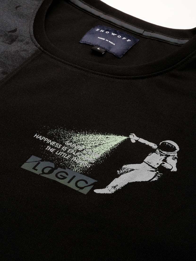 mens color block sweatshirt - 20325329 -  Standard Image - 6