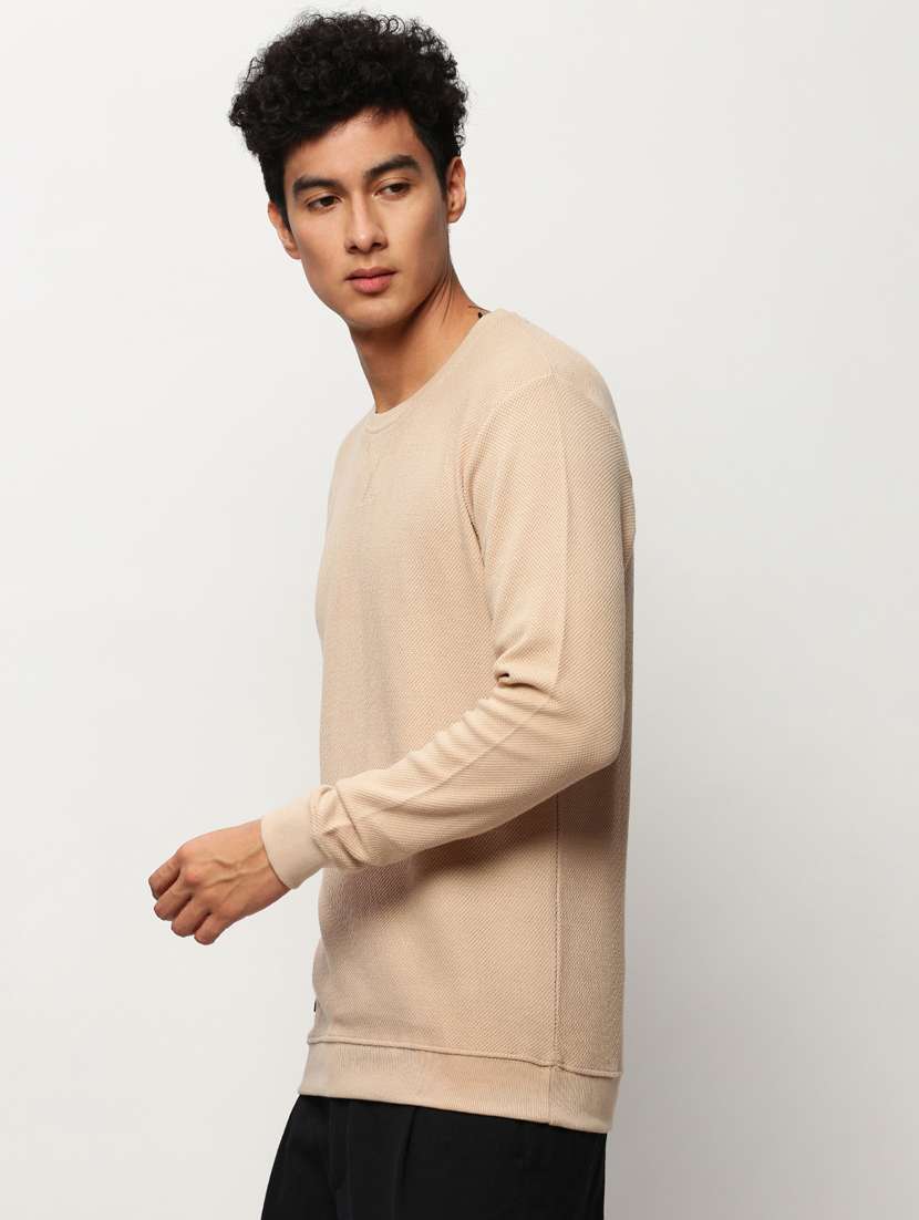 mens plain sweatshirt - 20325338 - Standard Image - 1