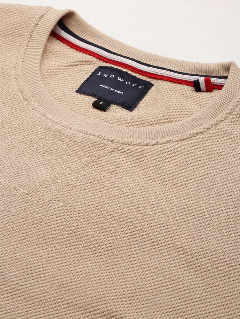 mens plain sweatshirt - 20325338 - Standard Image - 6